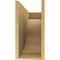 Ekena Millwork 9"W x 27"D x 18"H Classic Van Buren Rough Cedar Woodgrain TimberThane Corbel, Primed Tan CORUR09X27X18VANRCPR - alternate 4